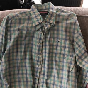 Vineyard Vines Tucker Plaid Shirt size large